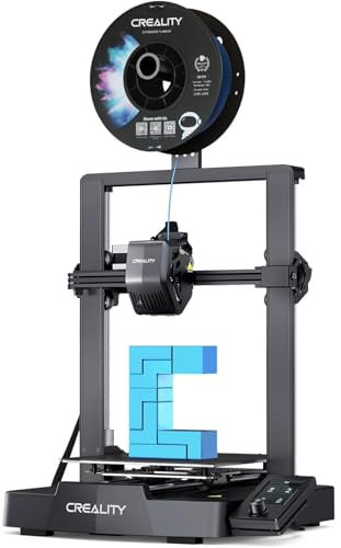 CrealityEnder-3 V3/SE/KE Impresoras 3D, 220 * 220 * 250 mm Impresora 3D de Alta Velocidad 250mm/S Velocidad de Impresión con Boquilla de Calentamiento + Nivelación Automática (V3-SE EU)