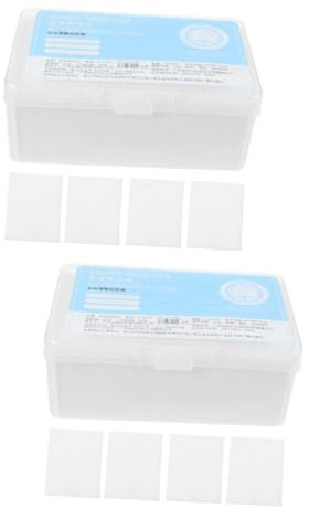 Baluue 2160stücke Vlies Make-up Pads Abschminkpads Für Gesichtspflege Nagellackentferner Und Toner-anwendung Für Unterwegs Zufällige Verpackung