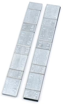 A ABSOPRO 2.1oz Wheel Balance Weights Strips for Motorcycle 134 x 18mm 2pcs Item Replacement