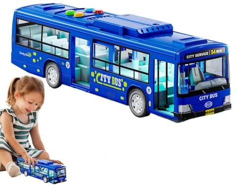 Stadsbuss, leksaksbuss för barn, leksaksbuss, Stagecoach-bussar