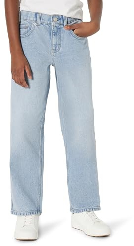 Amazon Essentials Jeans Baggy Mediamente Elasticizzati, Vestibilità Ampia Bambini e ragazzi