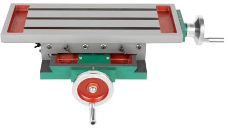 Fräsmaschine Metalldrehmaschine Multifunktion XY Kreuztisch Frästisch FräStisch Koordinatentisch FräSstäNder Schraubstock BohrstäNder Arbeitstisch FräSen Auflagetisch Bohrer,Mehrdimensionale Einstellf