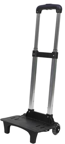 SUPVOX Carrello per Zaini Scolastici Telescopico Ruote Staccabili Asta Regolabile per Zaino Trolley Accessorio Leggero per Trasporto Zaini Scuola su Strade e Marciapiedi