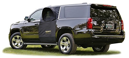 Roadie Das Overnight SUV Fensterzelt mit Insektenschutz und einziehbarer Markise - ideal für Camping im SUV (patentiert)