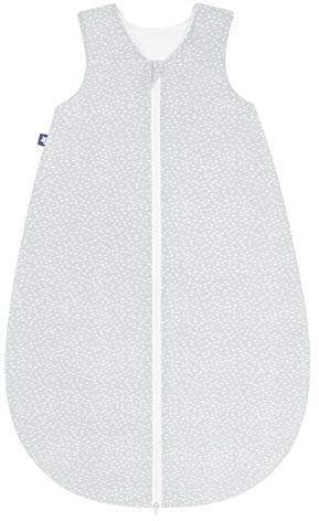 Julius Zöllner Jersey Sommerschlafsack 98 cm Tiny Squares Grey