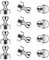Aimants Puissants 12pcs Petit Aimant Frigo Neodyme N52 Aimants Tableau Magnétique 12 X 16 mm pour Réfrigérateur Tableaux Blancs Photos La carte Notes, Argent