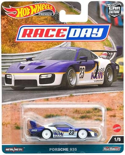 Hot Wheels Collector Porsche 935 Car Culture Sammlerfahrzeug im Maßstab 1:64 für Kinder ab 3 Jahren
