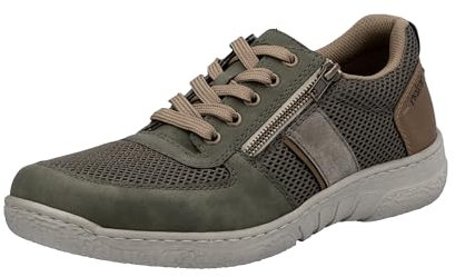 Rieker Herren 03500 Schnürschuhe, Grün, 42 EU