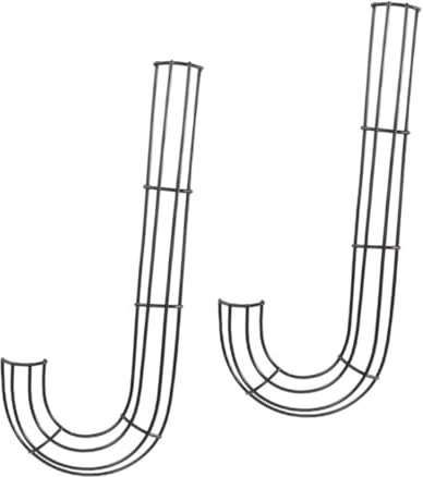 Ciieeo Metall Blume Kranz Rahmen Eisen 35cm Candy Cane Weihnachten Tür Kranz Home Decor Zubehör