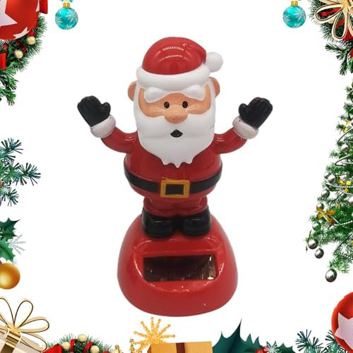 Weihnachts-Solar-Tanzspielzeug, Weihnachts-Solar-Tanzfigur, tanzende Dekoration für das Armaturenbrett, Armaturenbrett-Solar-Tanzspielzeug, Weihnachts-Solar-Tanzfiguren