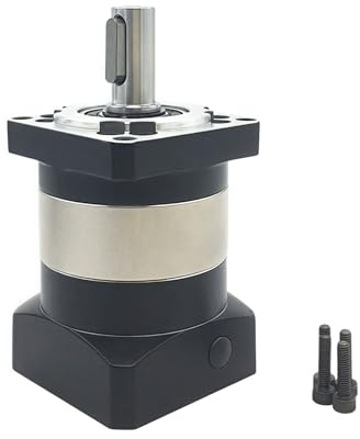 10:1 Planetengetriebe Spiel 7 arc-min 4000rpm Untersetzungsgetriebe | für 8mm/6.35mm Welle Nema23 57mm Schrittmotor, Getriebe für CNC Drehmaschine Router Benchtop 3D Drucker
