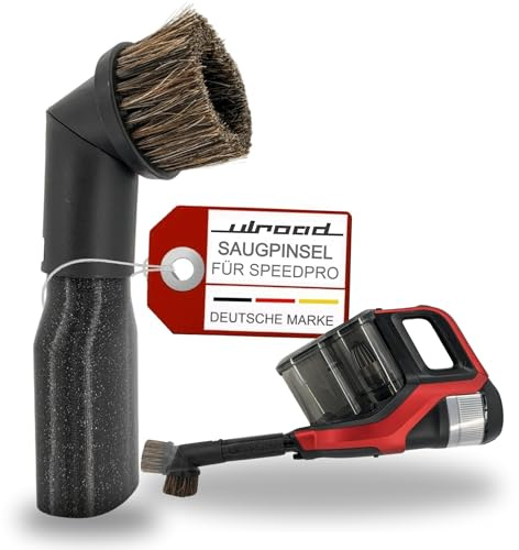 ULROAD Staubsaugerdüse Staubpinsel Naturhaar passend für Philips Speedpro Max Aqua Ersatzteil Zubehör Staubsaugerdüse Möbelpinsel Möbelbürste Aufsatz XC7042/01 XC7043