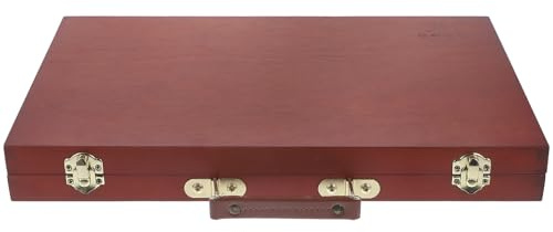 ARTSEWPLY Scatola Portacolori in Legno Compatta e Portatile Astuccio per Penne da Pittura e Accessori Artistici Contenitore per Materiali da Disegno per Studenti e Pittori in Viaggio