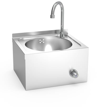 Lioninox Lave-Mains INOX Mural XS 350x300x215 mm