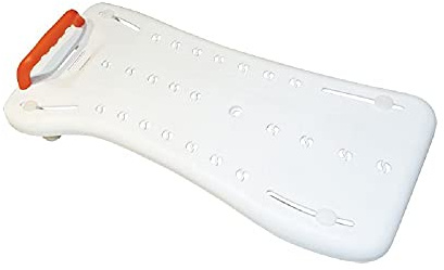 Identités, Planche de Bain, Modèle Java Plus, Douche Sécurisante dans Baignoire, Fixation Sûre, Poignée Antidérapante, Porte-Savon, Poids Max Supporté de 100 kg, Longueur de 75,5 cm, Largeur de 35 cm