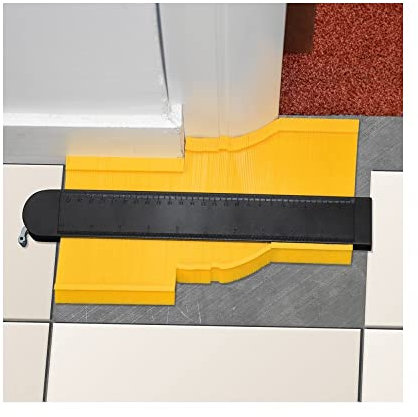 Calibro per contorni lungo 25 cm | Pratico replicatore di contorno professionale | Duplicatore di contorni con blocco