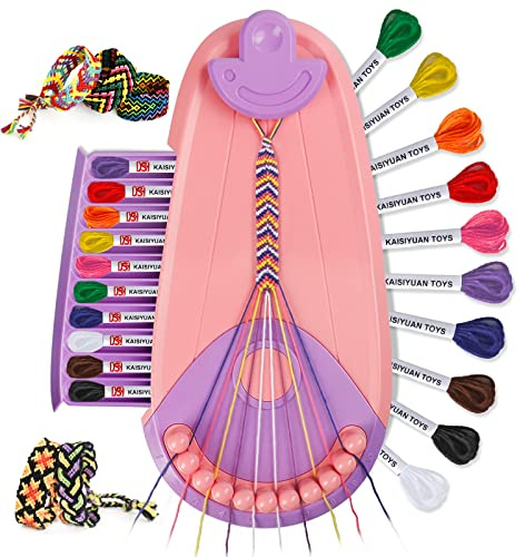 Plunack Flickarmband kit, vänskapsarmband, barngåva leksak armbandstillverkningssats för flickor 6–12 år, barn DIY kreativ fritid, födelsedagspresent från 6 år och barn