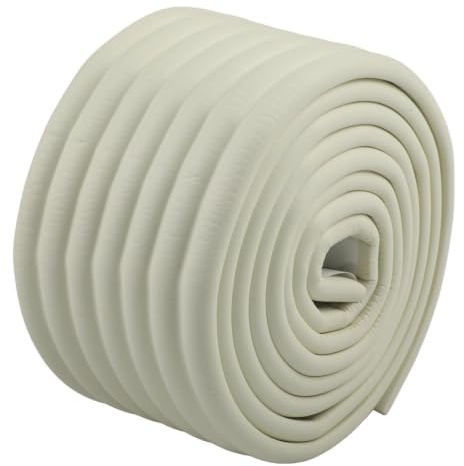 HOHOVYVY Frost for Protection Strips for Outdoor Water Pipes, Winter Foam Insulation Tape, 2 m x 8 cm (White)