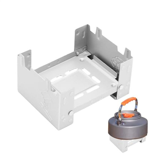 Camp Herd Mochila, Estufa de Lámpara Plegable - Camping Portátil Alcohol Herd - Accesorios de Campamento Cocina Herramientas para el Día de la Madre Ciclismo Exterior