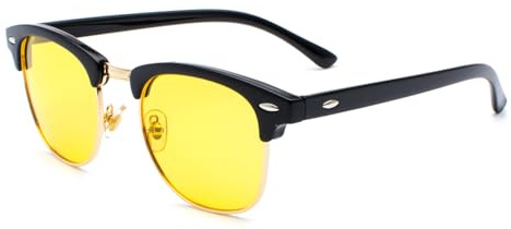 DEWEST Sonnenbrille Polarisiert UV400 – Leichte Unisex Sportbrille im Retro 70er Design – Für Damen & Herren, Autofahren, Radfahren, Angeln & Outdoor
