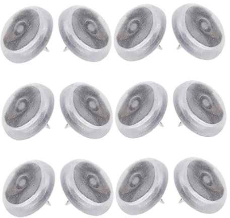 SHINEOFI 24pezzi Cursori Per Mobili Chiodi Protezioni Per Gambe Sedie Cursori Per Mobili Resistenti Protezioni Per Pavimenti Per Tavoli e Scrivanie