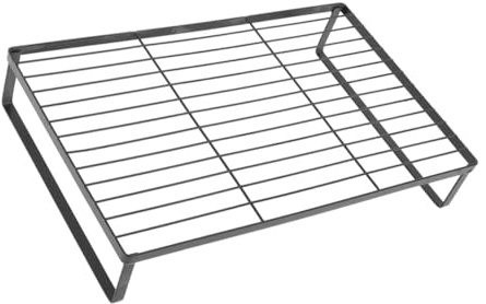 GAROZATION Cooker Stove Rack Induction Hob Storage Shelf Metal Stove Cover Wok Stand for Gas Hob Kitchen Storage Rack Spices Holder