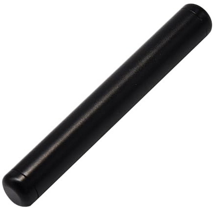 Contenitore del tubo metallico a tenuta ad aria portatile, cassetta della pillola aerea in lega, tubo in metallo ad aria, 11x1,4 cm, adattamento a forma cilindrica compatta, design minimalista, per an