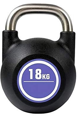 Kettlebells AGYH Stahlguss, Profi-Krafttraining, Core Training, Muskeltraining, 8kg/10kg/12kg/14kg/16kg/18kg/20kg/22kg/24kg (Size : 18kg/39.6lb)