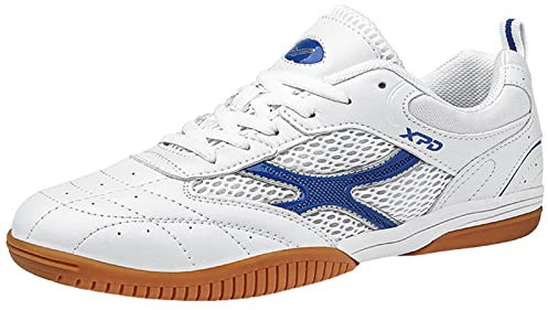 ZHENSI Tischtennisschuhe Herren Damen Indoor Sneakers Anti-Rutsch Leicht Atmungsaktiv Weich Für Kinder Erwachsene