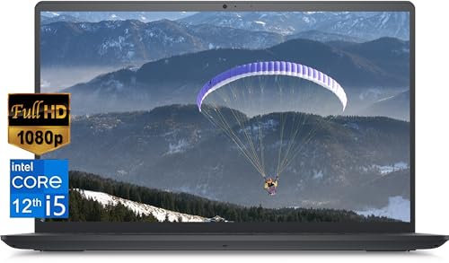Dell Inspiron 15 Business Laptop, 15.6 FHD Display,Intel 10-Core i5-1235U Processor, 64GB RAM, 1TB SSD, Intel UHD Graphics, Wi-Fi 6, Bluetooth, Numeric Keypad, Windows 11 Home