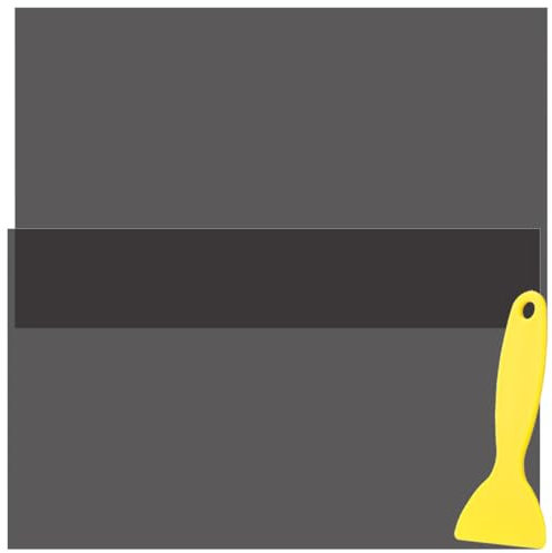 Xiatiaosann Confezione da 2 Fogli di Pellicola Polarizzata (20x30 cm/7,8x11,8) Filtro Polarizzatore Lineare Adesivo sul Retro Tagliabile per Riparazione dello Schermo con Raschietto