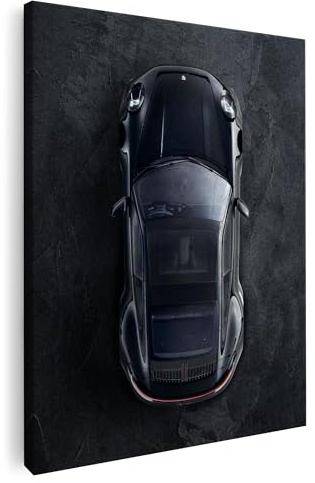 Artmazing | Porsche 911 Bild Bunt | S-Art Modern | Coole Wandbilder Wohnzimmer | Wandbild Deko XXL | Leinwand XXL