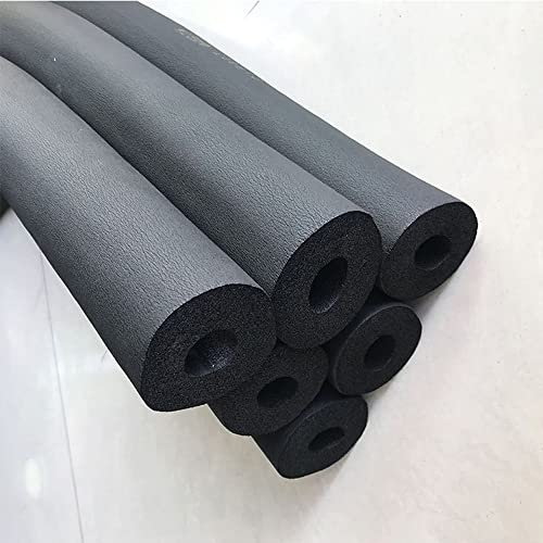 Rohrisolierungsschaum, Rohrisolierungsschaum Wasserrohr-Isolierschaumrohr, 6 Fuß Schaumstoffschlauch, flexible Rohrisolierhülle, schwarzer Gummischlauch, 20 mm dick, 76 mm Innendurchmesser ( Size : 11