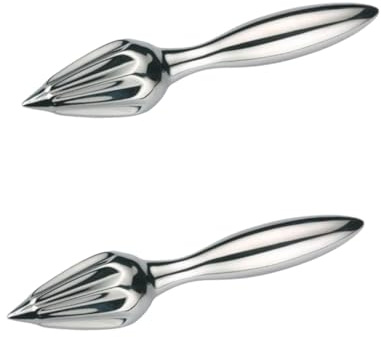 Cabilock Presse Citron Manuel Inox 2 Pièces Cône De Citron -jus D'orange -orange -fruits Dispositif De Compression De Cuisine -agrumes Manuel -agrumes -agrumes -agrumes Presse Agrume Pince