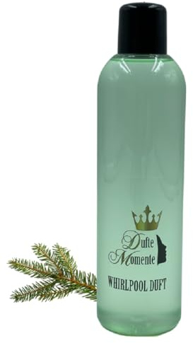 Dufte Momente | Whirlpool Duft 260ml | Fichtennadel | mit naturreinen und natürlichen ätherischen Ölen | kein Schaum | vegan und ohne Tierversuche