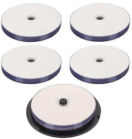 DVD R Vierge, Disque enregistrable 4,7 Go 16X, disques multimédia enregistrables sur PC, idéal pour Les vidéos Musicales, Les Photos (QANYEGNntJm6Or-12)