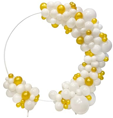 Ballon Pub Arco Rotondo Bianco 2 m - Grigio, Bianco