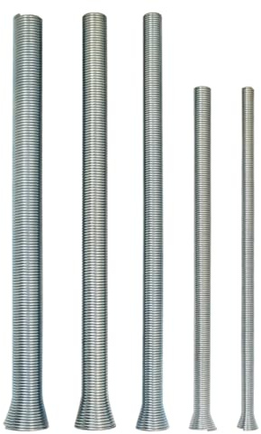 Molla esterna tubo multistrato 300-350 mm Molla Piegatubi elettricista Curvatubi per piegare tubi rame PVC piegatrice Elettrici Condizionatori Tubi Acciaio Alluminio tubo polietilene (un insieme)