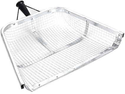 Robusta pala setaccio da fattoria con design ergonomico del manico setaccio per la raccolta semplifica la preparazione del terreno e la raccolta delle colture