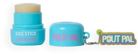 Revolution Skincare Pout Pal Kiss Stick, Baume à Lèvres Hydratant au Beurre de Karité, Squalane & Vitamine E, Végan & Non Testé sur les Animaux, Vanilla, 9g