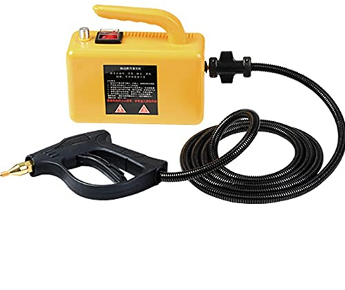 Limpiador de vapor alta presión temperatura for máquina limpieza a domicilio Máquina aire acondicionado,De múltiples fines(Yellow)