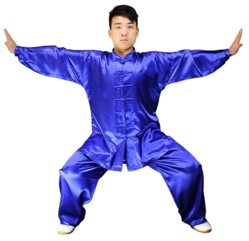 XUCZHAI Uniformes Traditionnels Tai Chi Kung Fu, vêtements de Gymnastique du Matin for Adultes, Wushu, Costume Wing Chun des Arts Martiaux for Enfants et