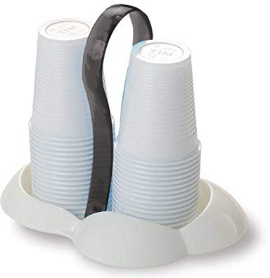 Tre Ti Gaia più Portabicchieri, Bianco, Taglia Unica