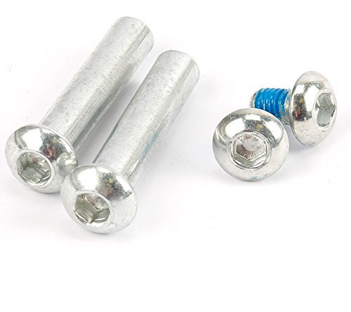 2 Stück FunTomia Aluminium Waveboard Achsen Ersatzteil für Rollen LED Rollen Aufhängung Caster