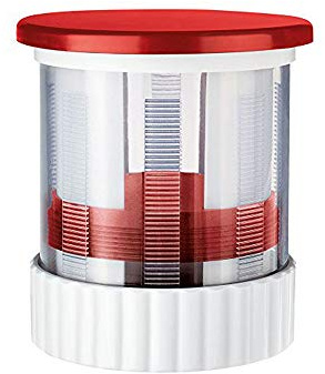 N-K Pulabo Râpe à Beurre Râpe à Tartiner/Fondre Plus Facilement Pour Pain, Légumes, Fromage De Maïs, Rouge + Blanc, Adorable Qualité Et Pratique Et Durable