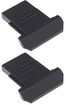 VGOL 2-teilig Kamera Blitzschuh Kappe Blitzschuhabdeckung Ersatzteile Schutzhülle Kompatibel mit Canon 5D3 80D 77D 5D4 6D2 90D 760D 800D EOSR