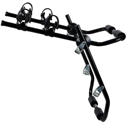 Streetwize - Heavy Duty 2/3 Metal Bicycle Carriers, Car Bike Carriers - Rear Mounted/Towball Fitting (Titan Low Mounted 2 Bike Carrier)