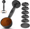 Koffee Zen Espresso - Juego de prensador de café expreso, 5 tamaños intercambiables (49-58 mm), cuchara de café doble (1 y 2 cucharadas), se adapta a Breville, Delonghi y más