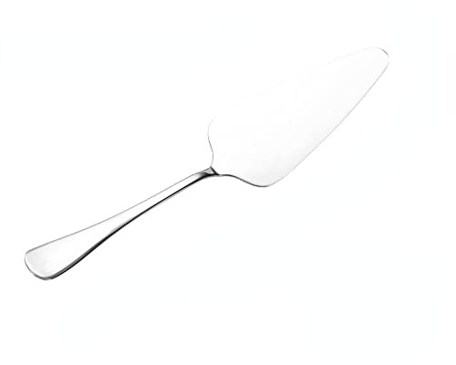 Stainless steel cake spatula with toothed triangle spatula, pizza knife, three-tooth fork baking tool Naturalcolorcakespatula