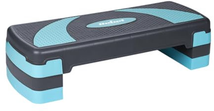 Rebel Step Fitness Aerobica & Esercizio 3 Gradi Grigio e Blu RBA-3225-BL